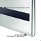 Azar Displays Clear Acrylic 10'' x 8'' Magnetic U-Frame, 10PK 129926 - alternate 2
